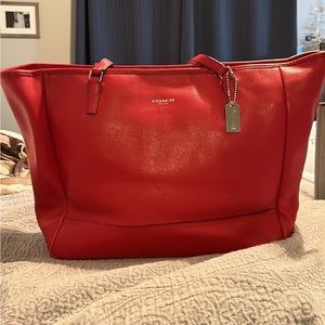 Saffiano Coach Tote Bag